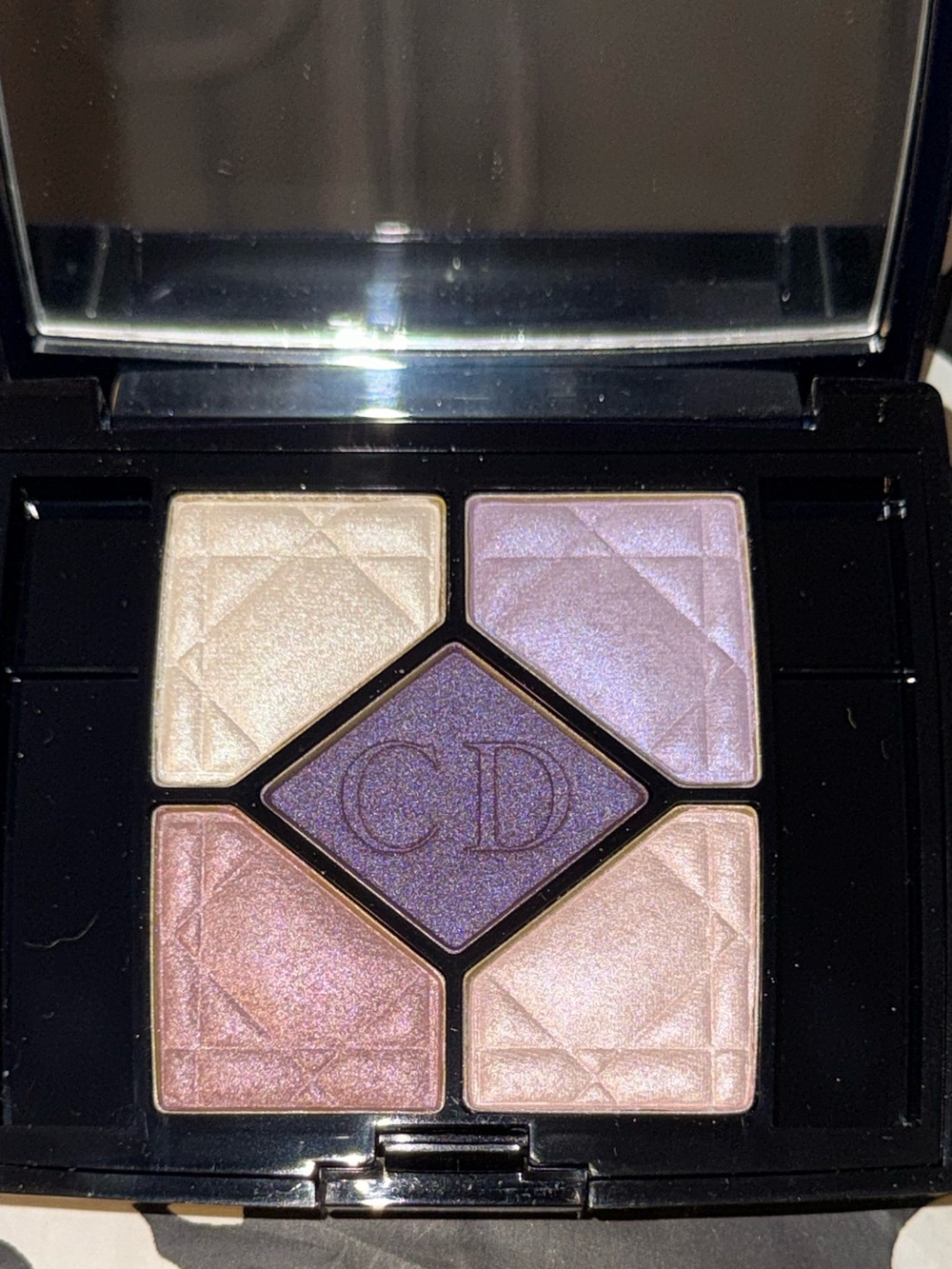 Dior 5-Colour Iridescent Eyeshadow in Pearly Lilac #129~RARE